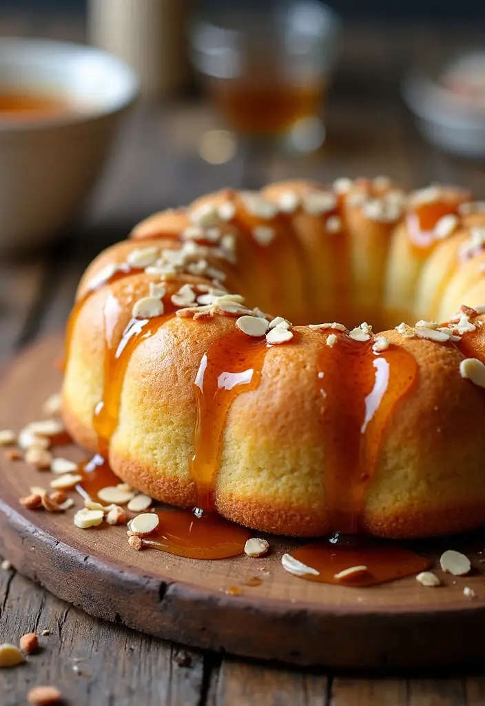 25 Almond Cake Recipes That Are Light, Nutty & Elegant - 14. Almond Maple Cake