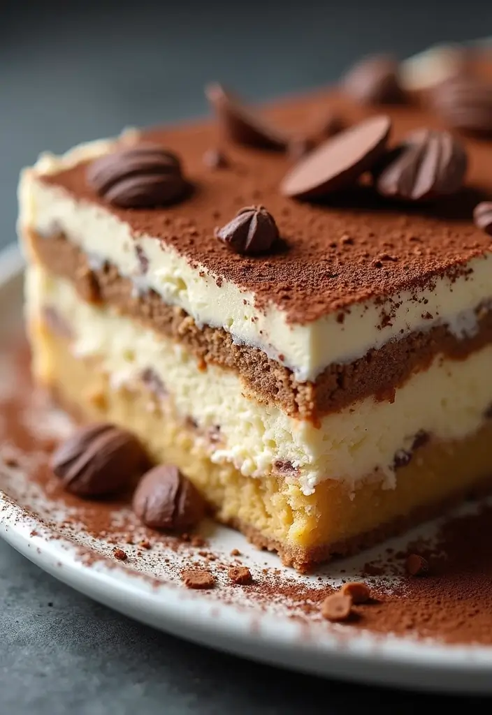 25 Almond Cake Recipes That Are Light, Nutty & Elegant - 16. Almond Tiramisu Cake