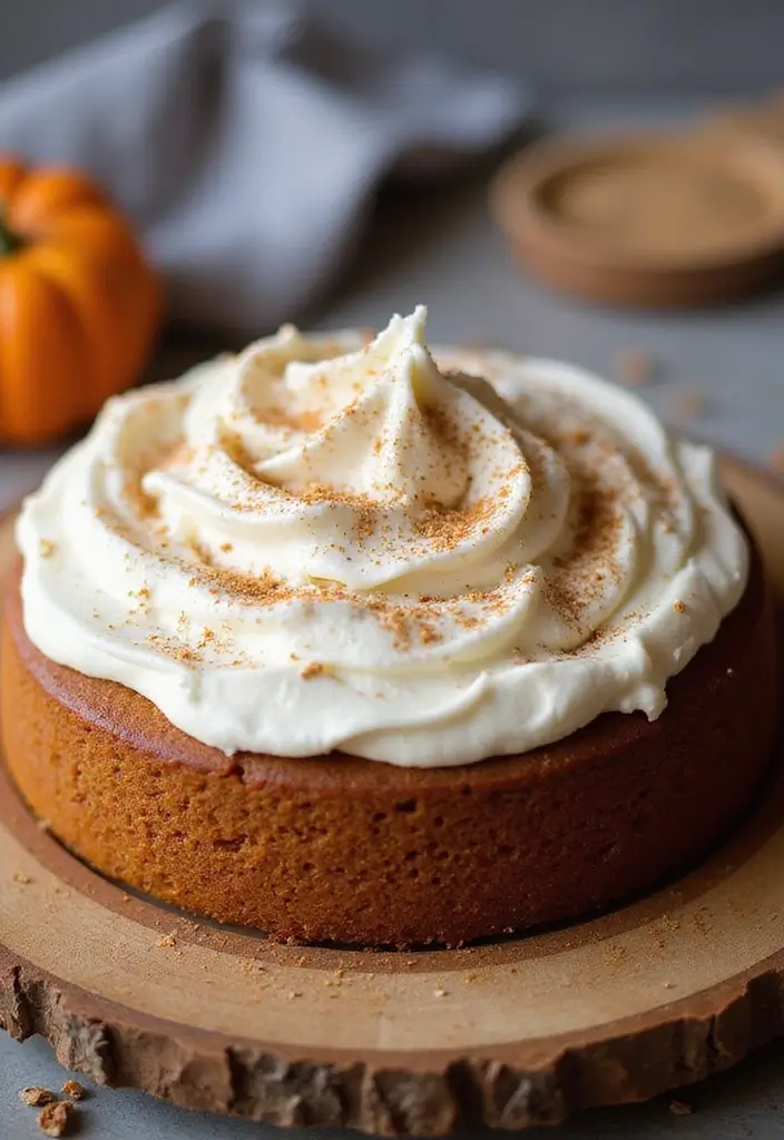 25 Almond Cake Recipes That Are Light, Nutty & Elegant - 17. Almond Pumpkin Cake