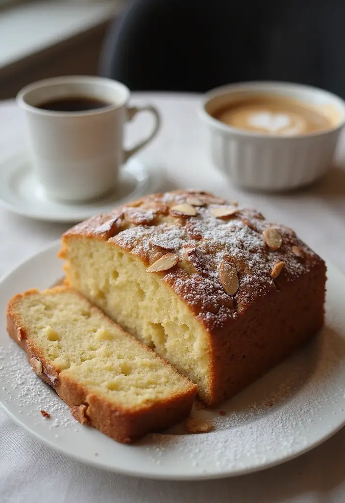 25 Almond Cake Recipes That Are Light, Nutty & Elegant - 24. Almond Coffee Cake