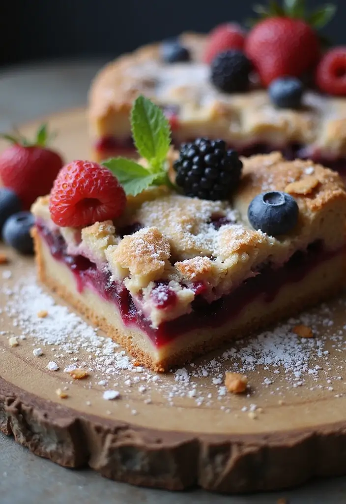 25 Almond Cake Recipes That Are Light, Nutty & Elegant - 4. Almond Berry Crumble Cake