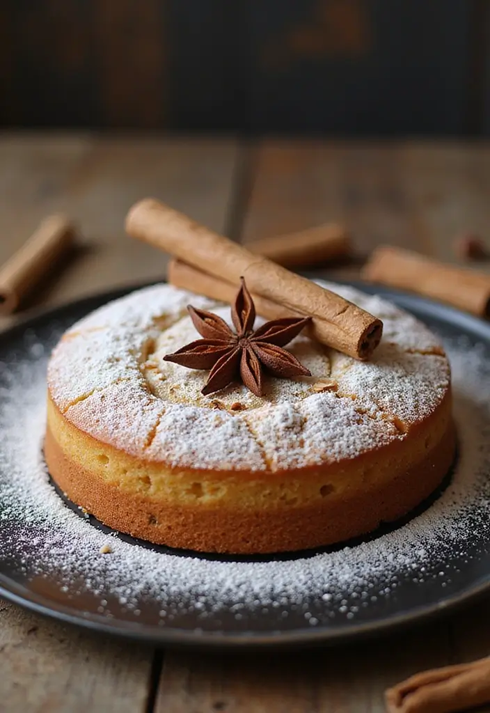 25 Almond Cake Recipes That Are Light, Nutty & Elegant - 7. Spiced Almond Cake
