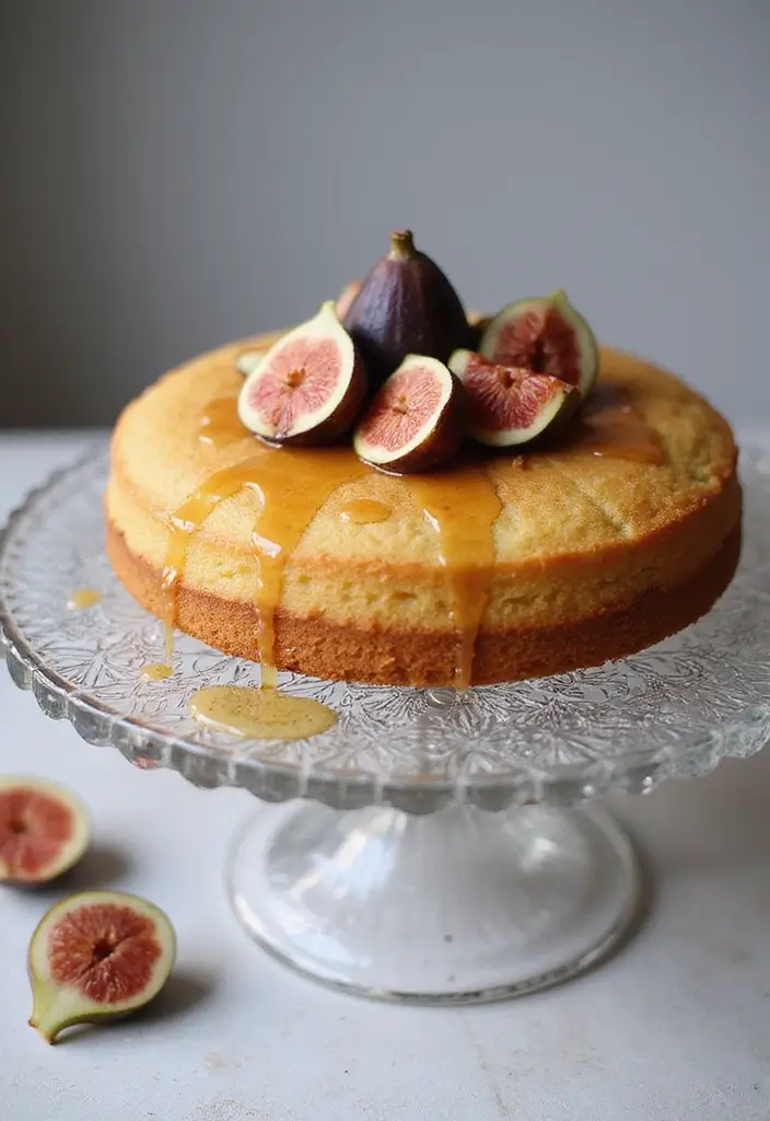 25 Almond Cake Recipes That Are Light, Nutty & Elegant - 8. Almond and Honey Cake