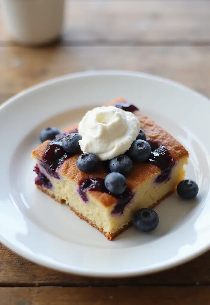 25 Blueberry Cake Recipes That Taste Like Summer Sunshine - 1. Classic Blueberry Buttermilk Cake