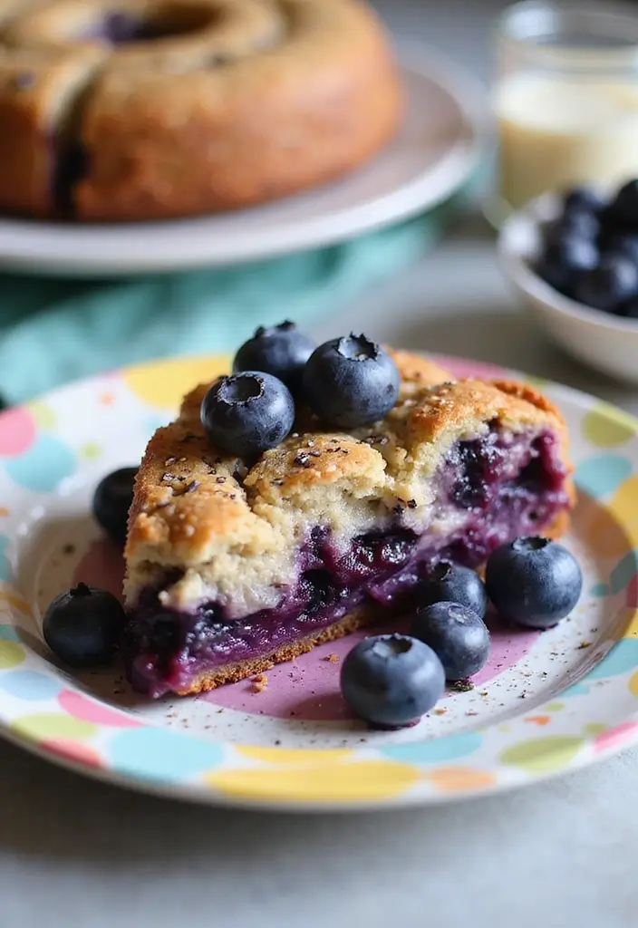 25 Blueberry Dump Cake Recipes That Are Effortless & Delicious - 14. Blueberry Chia Seed Dump Cake