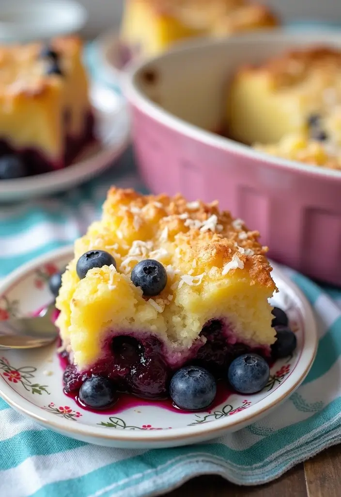 25 Blueberry Dump Cake Recipes That Are Effortless & Delicious - 2. Blueberry Pineapple Dump Cake