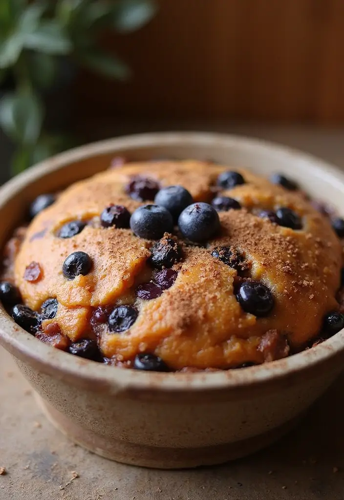 25 Blueberry Dump Cake Recipes That Are Effortless & Delicious - 23. Blueberry Sweet Potato Dump Cake