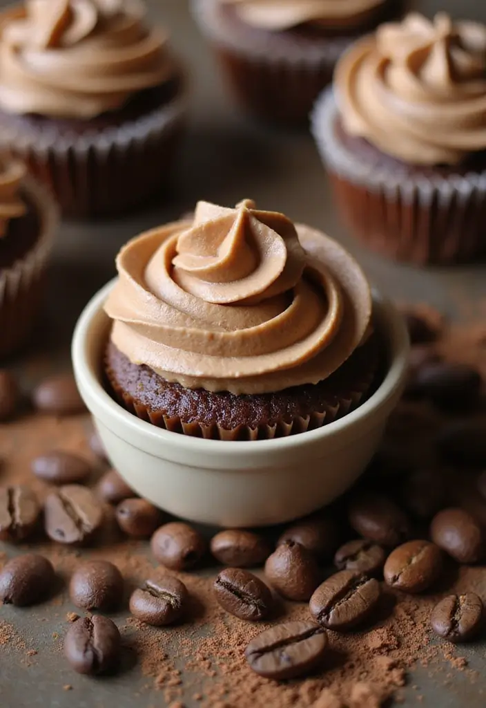 25 Cake Frosting Recipes to Top Any Dessert Beautifully - 15. Mocha Coffee Frosting