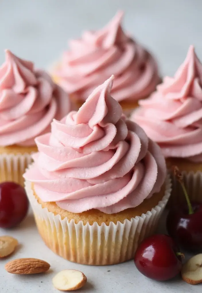 25 Cake Frosting Recipes to Top Any Dessert Beautifully - 20. Cherry Almond Frosting