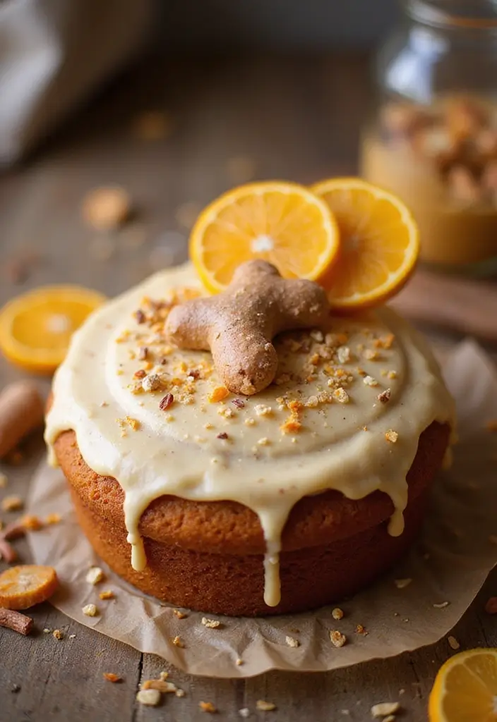 25 Cake Frosting Recipes to Top Any Dessert Beautifully - 24. Spicy Ginger Frosting