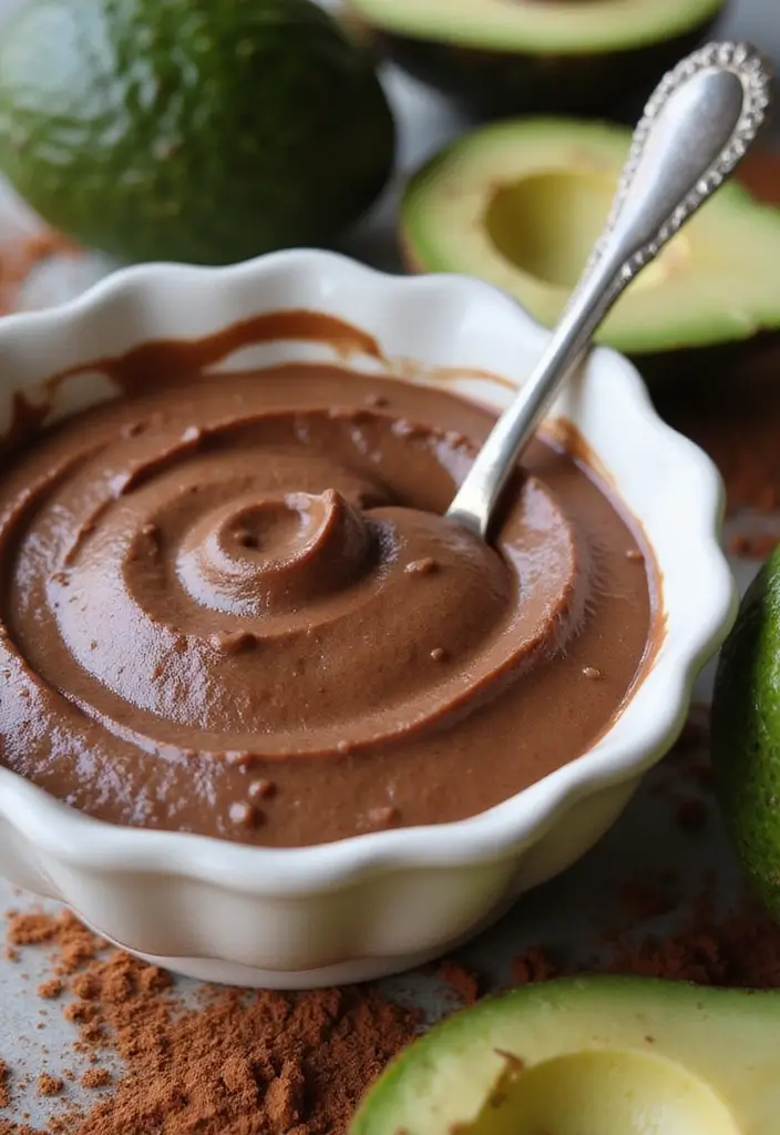 25 Cake Frosting Recipes to Top Any Dessert Beautifully - 3. Chocolate Avocado Frosting