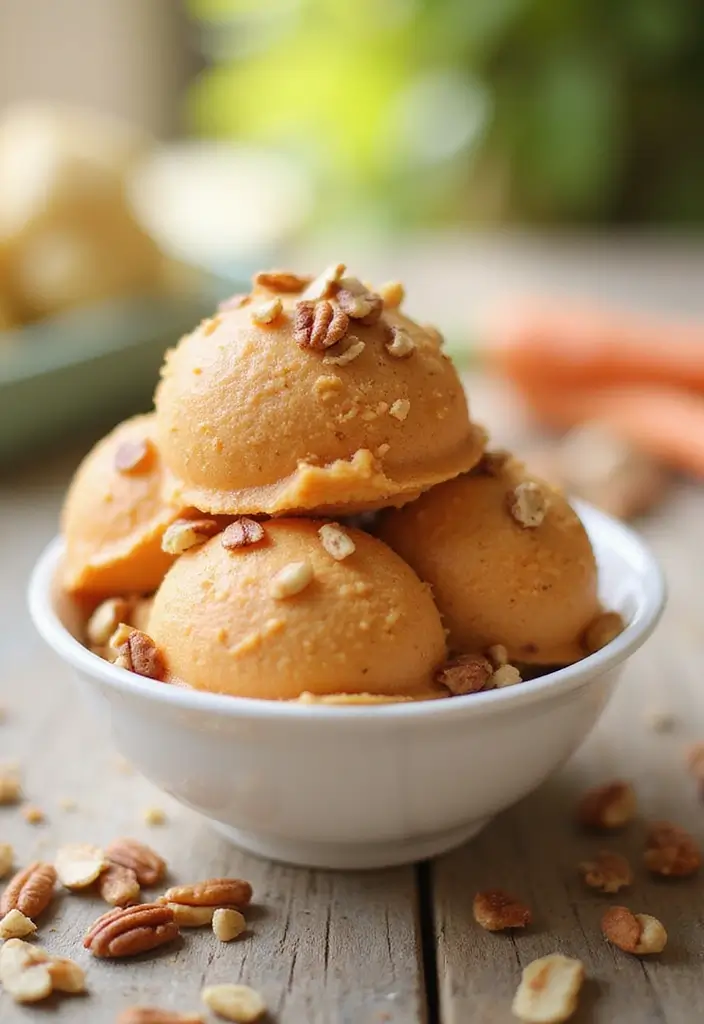 25 Carrot Cake Recipes So Good You’ll Skip the Frosting - 25. Carrot Cake Frozen Yogurt