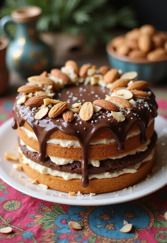 25 Christmas Cake Recipes That Steal the Holiday Spotlight - 10. Almond Joy Cake