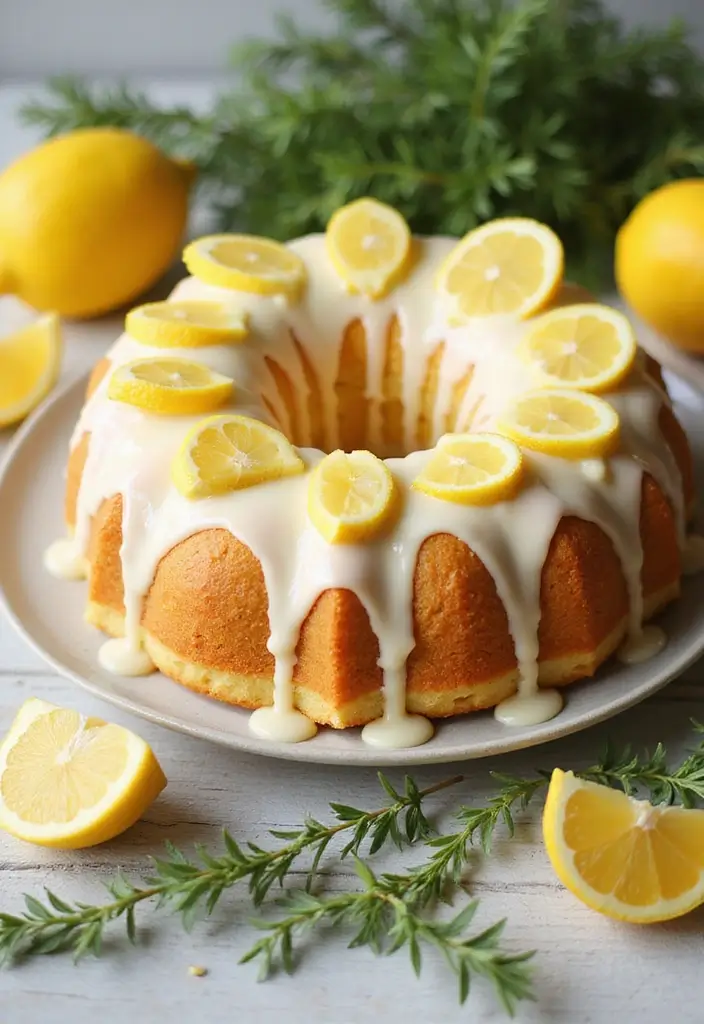 25 Christmas Cake Recipes That Steal the Holiday Spotlight - 8. Zesty Lemon Cake