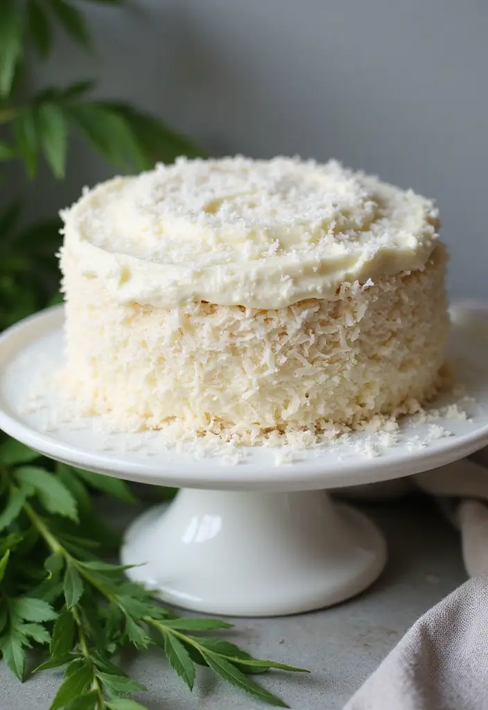 25 Coconut Cake Recipes for a Tropical Treat - 1. Classic Gluten-Free Coconut Cake
