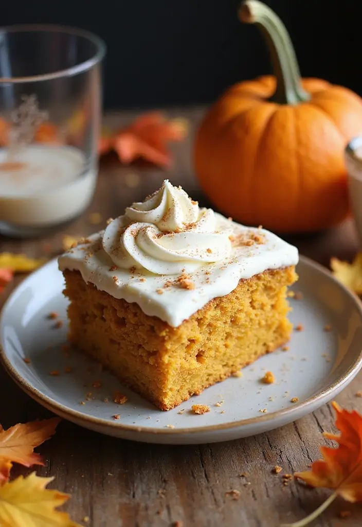 25 Coconut Cake Recipes for a Tropical Treat - 15. Coconut Pumpkin Cake