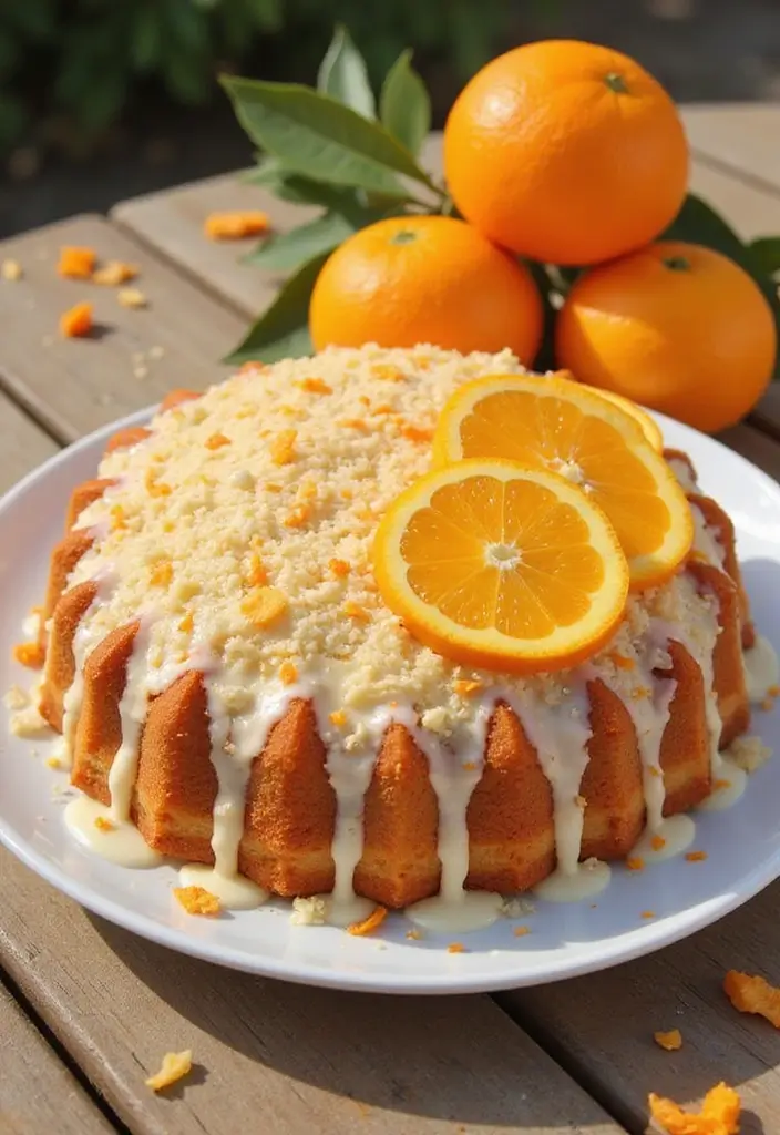 25 Coconut Cake Recipes for a Tropical Treat - 20. Coconut Orange Cake