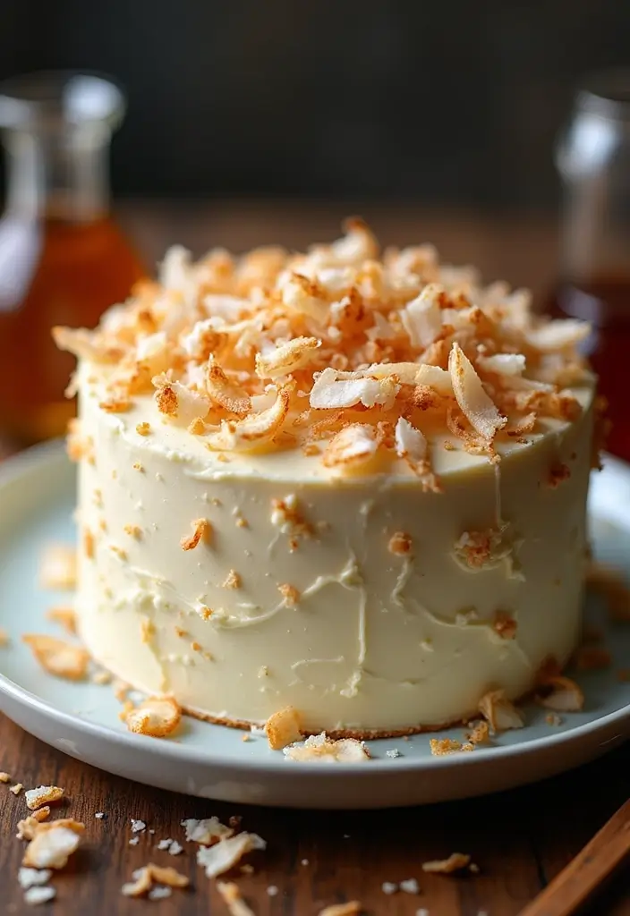 25 Coconut Cake Recipes for a Tropical Treat - 22. Coconut Maple Cake