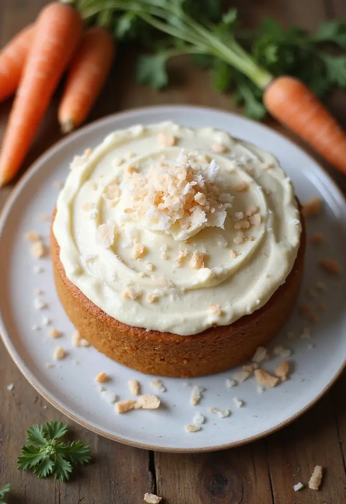 25 Coconut Cake Recipes for a Tropical Treat - 23. Coconut carrot cake