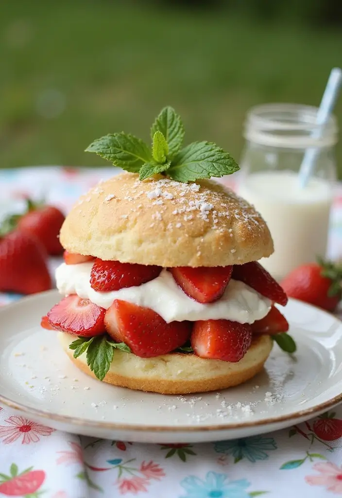 25 Coconut Cake Recipes for a Tropical Treat - 6. Coconut Strawberry Shortcake
