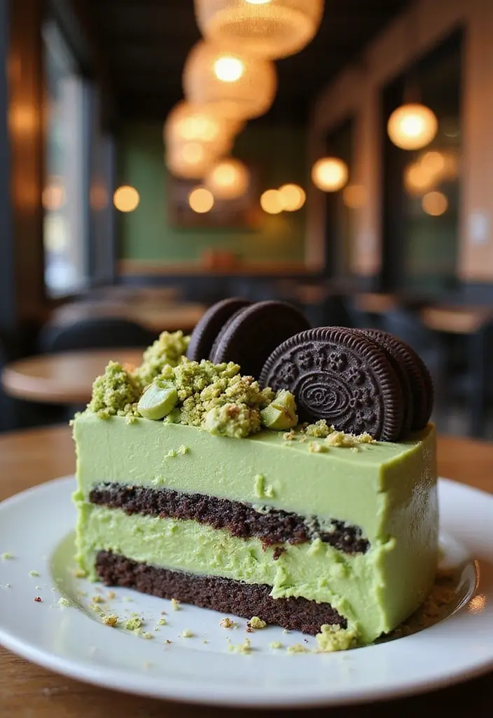 25 Dirt Cake Recipes That Kids and Adults Both Love - 17. Pistachio Dirt Cake