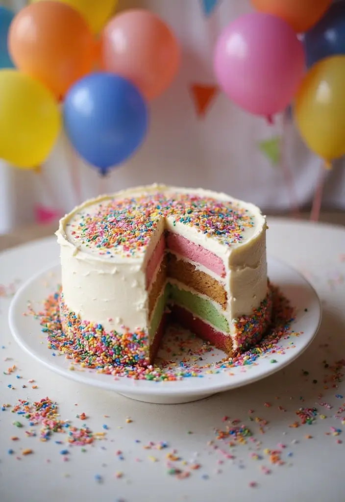 25 Dirt Cake Recipes That Kids and Adults Both Love - 24. Birthday Cake Dirt Cake