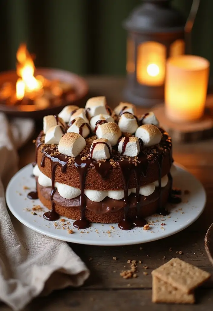 25 Dirt Cake Recipes That Kids and Adults Both Love - 6. S'mores Dirt Cake