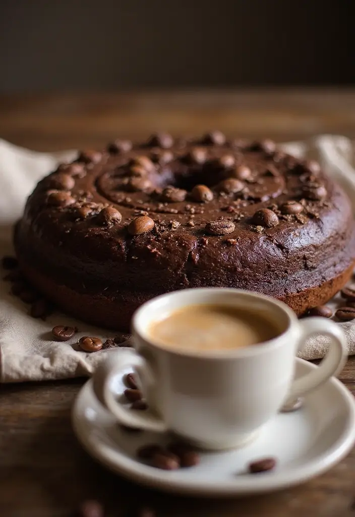 25 Eggless Cake Recipes That Are Soft, Moist & Fluffy - 12. Mocha Eggless Cake