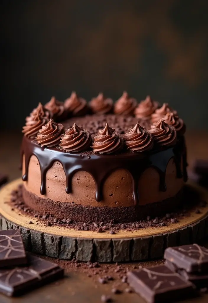 25 Eggless Cake Recipes That Are Soft, Moist & Fluffy - 2. Rich Chocolate Eggless Cake