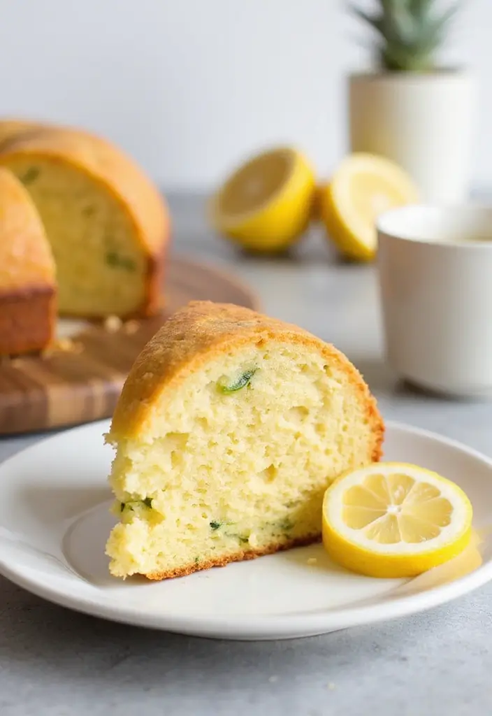 25 Gluten-Free Coffee Cake Recipes to Pair with Your Morning Brew - 9. Zucchini Lemon Coffee Cake