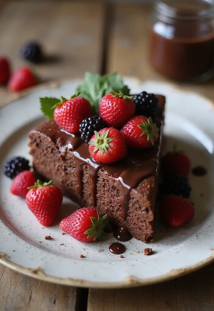 25 Healthy Cake Recipes That Still Taste Like Dessert - 1. Almond Flour Chocolate Cake