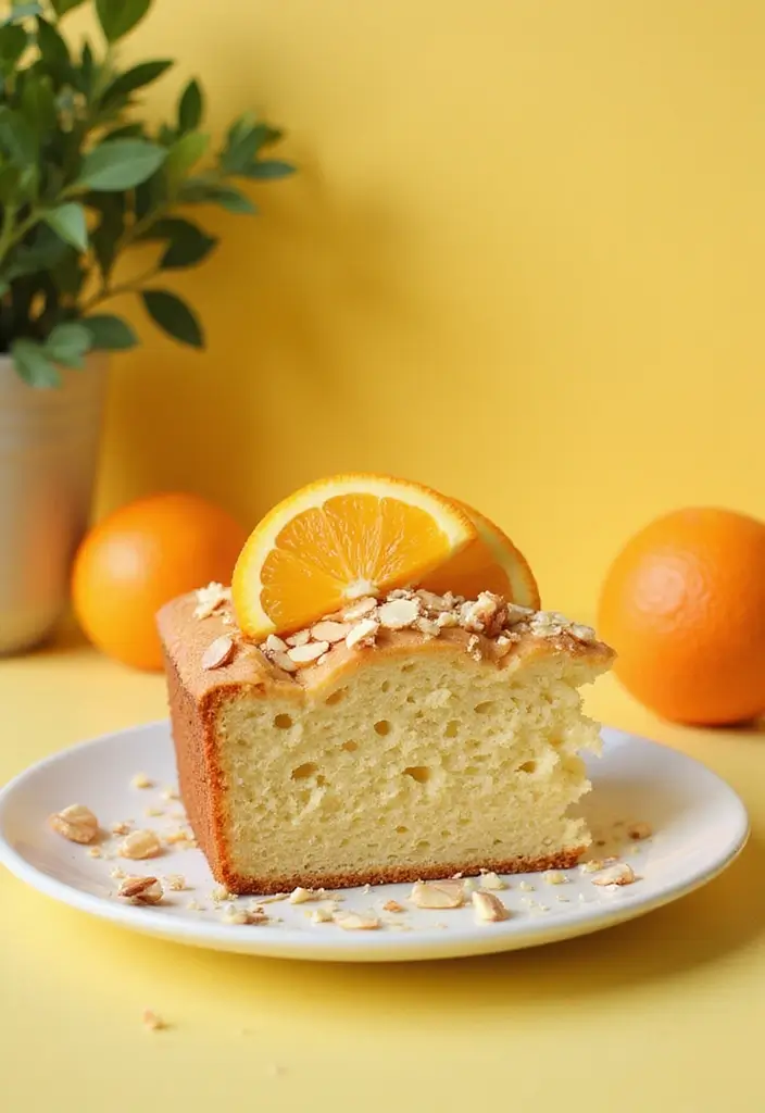 25 Healthy Cake Recipes That Still Taste Like Dessert - 22. Orange Almond Flour Cake
