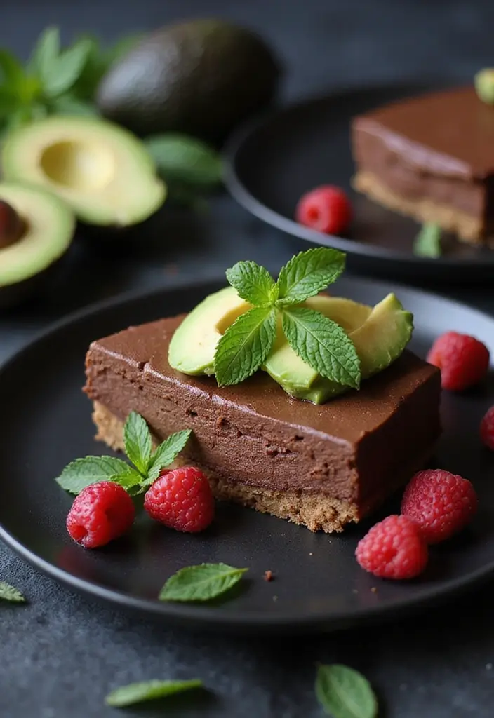 25 Healthy Cake Recipes That Still Taste Like Dessert - 9. Chocolate Avocado Mousse Cake