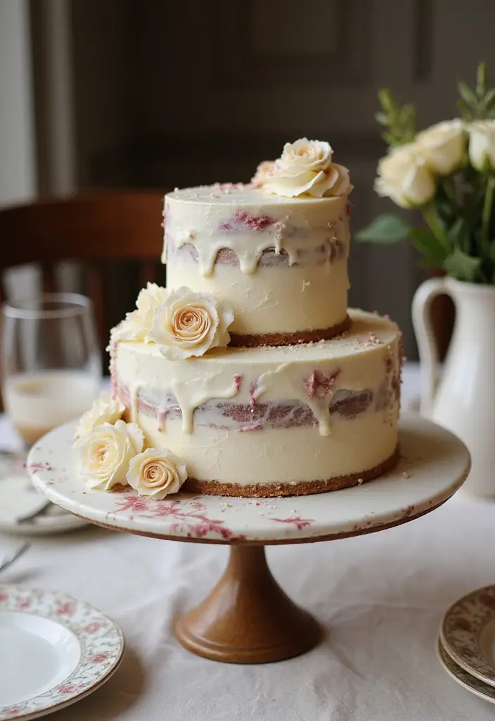 25 Marble Cake Recipes That Are Beautiful Inside & Out - 2. Creamy Layered Marble Cake