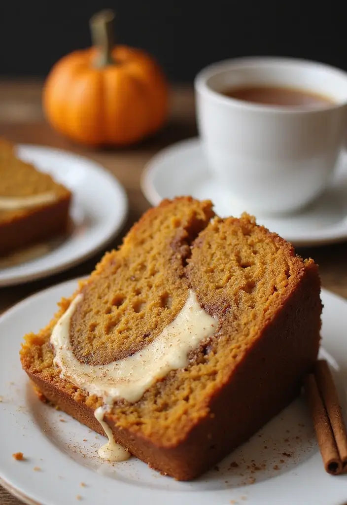25 Marble Cake Recipes That Are Beautiful Inside & Out - 8. Pumpkin Spice Marble Cake