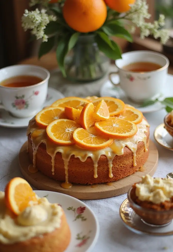 25 Orange Cake Recipes for a Burst of Citrus Sweetness - 15. Orange Honey Cake