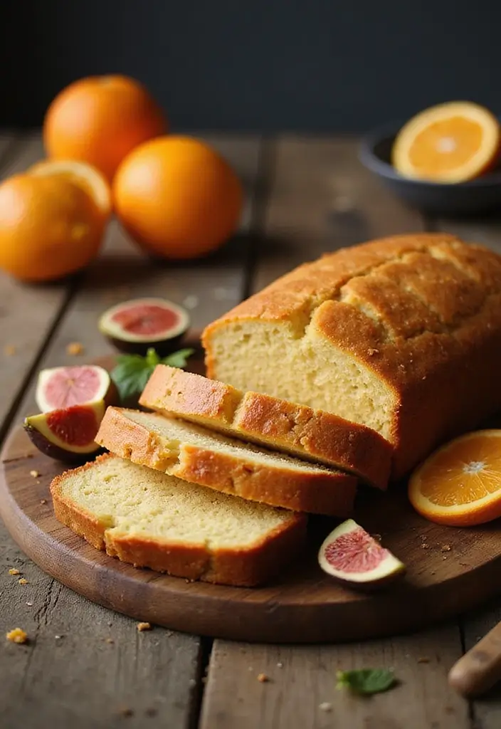 25 Orange Cake Recipes for a Burst of Citrus Sweetness - 23. Orange Fig Cake