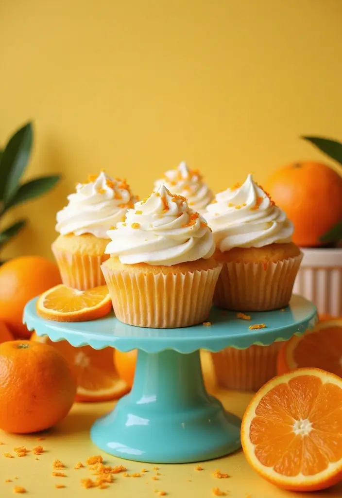 25 Orange Cake Recipes for a Burst of Citrus Sweetness - 7. Easy Gluten-Free Orange Cupcakes