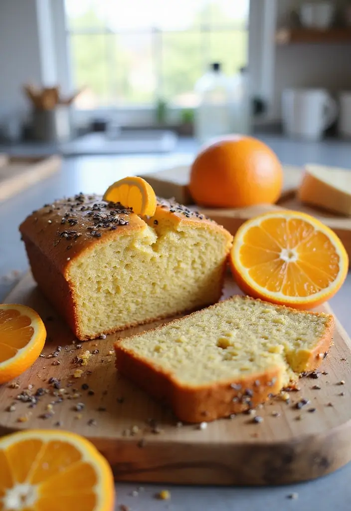 25 Orange Cake Recipes for a Burst of Citrus Sweetness - 9. Orange Chia Seed Cake
