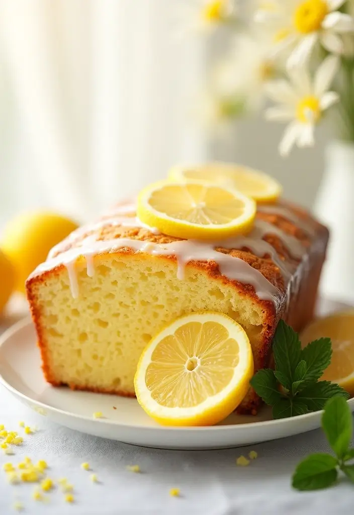 25 Pound Cake Recipes That Are Moist Rich & Buttery - 3. Lemon Zest Pound Cake