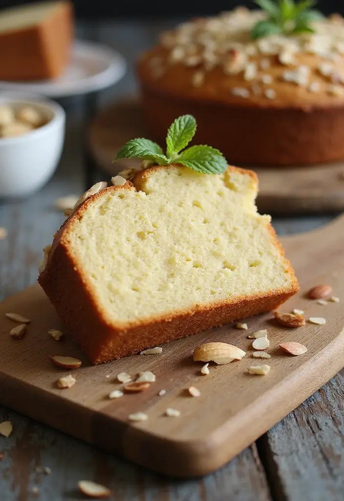 25 Pound Cake Recipes That Are Moist Rich & Buttery - 5. Almond Flour Pound Cake