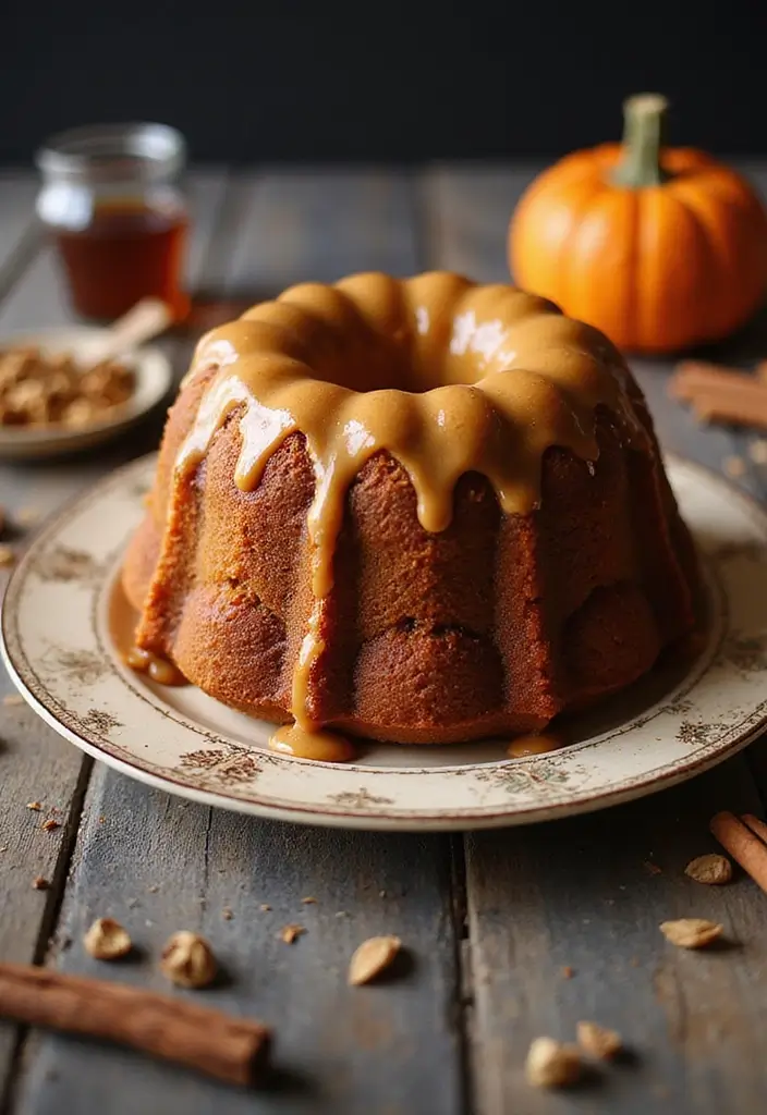 25 Pumpkin Bundt Cake Recipes That Are Pure Fall Perfection - 17. Pumpkin Chai Bundt Cake