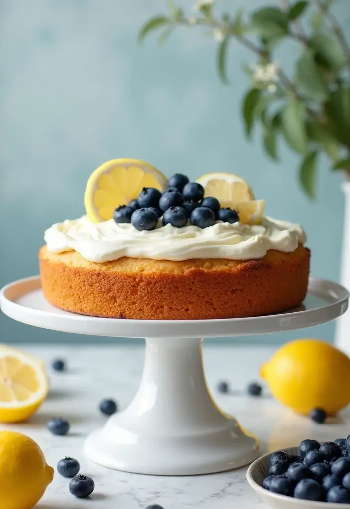 25 Recipes Using Box Cake Mixes That Are Shockingly Good - 11. Blueberry Lemon Cake