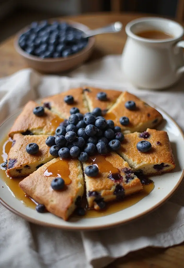25 Recipes Using Box Cake Mixes That Are Shockingly Good - 16. Blueberry Pancake Bake