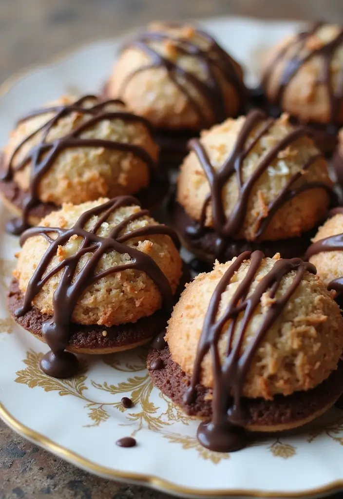 25 Recipes Using Box Cake Mixes That Are Shockingly Good - 22. Chocolate Coconut Macaroons