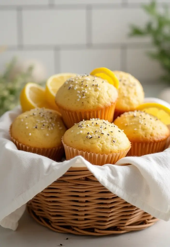 25 Recipes Using Box Cake Mixes That Are Shockingly Good - 4. Lemon Poppy Seed Muffins