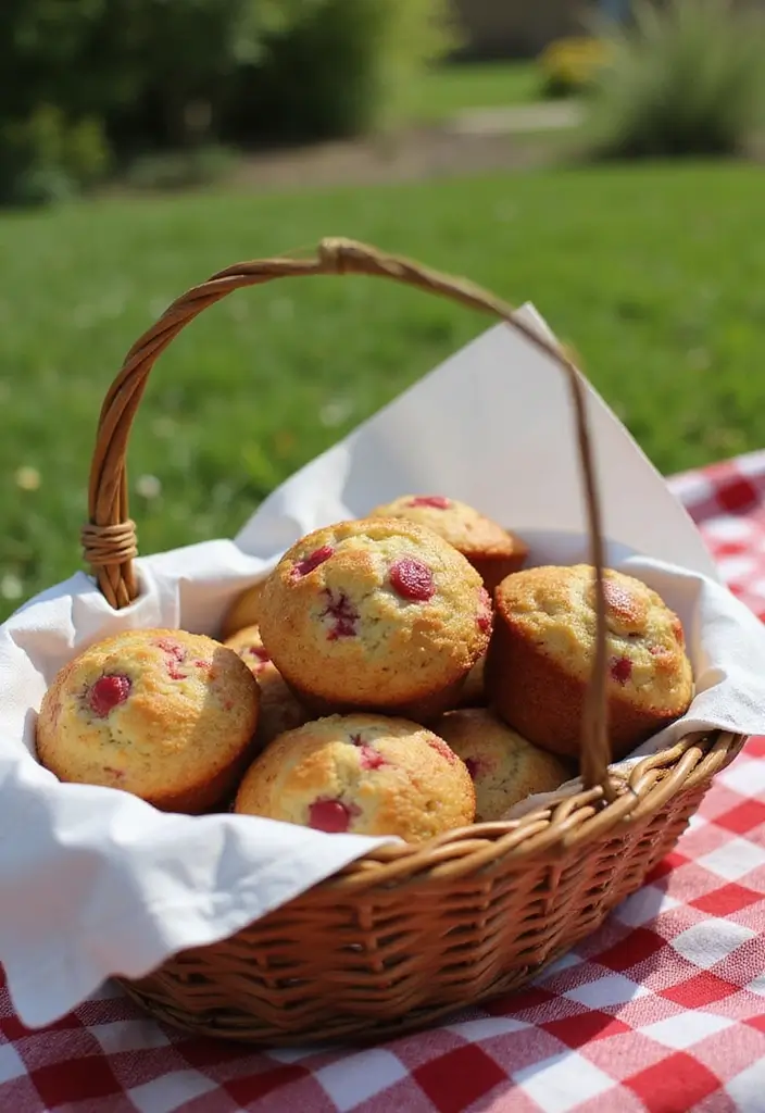 25 Rhubarb Cake Recipes That Celebrate Spring Flavors - 13. Rhubarb Muffins