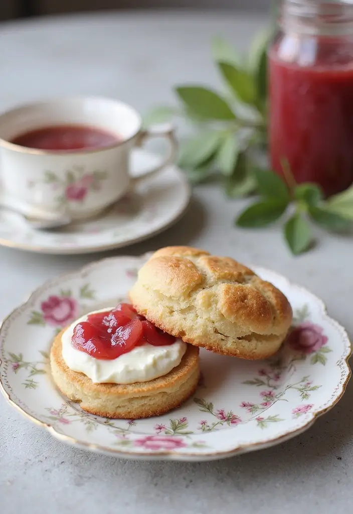 25 Rhubarb Cake Recipes That Celebrate Spring Flavors - 15. Rhubarb Scones