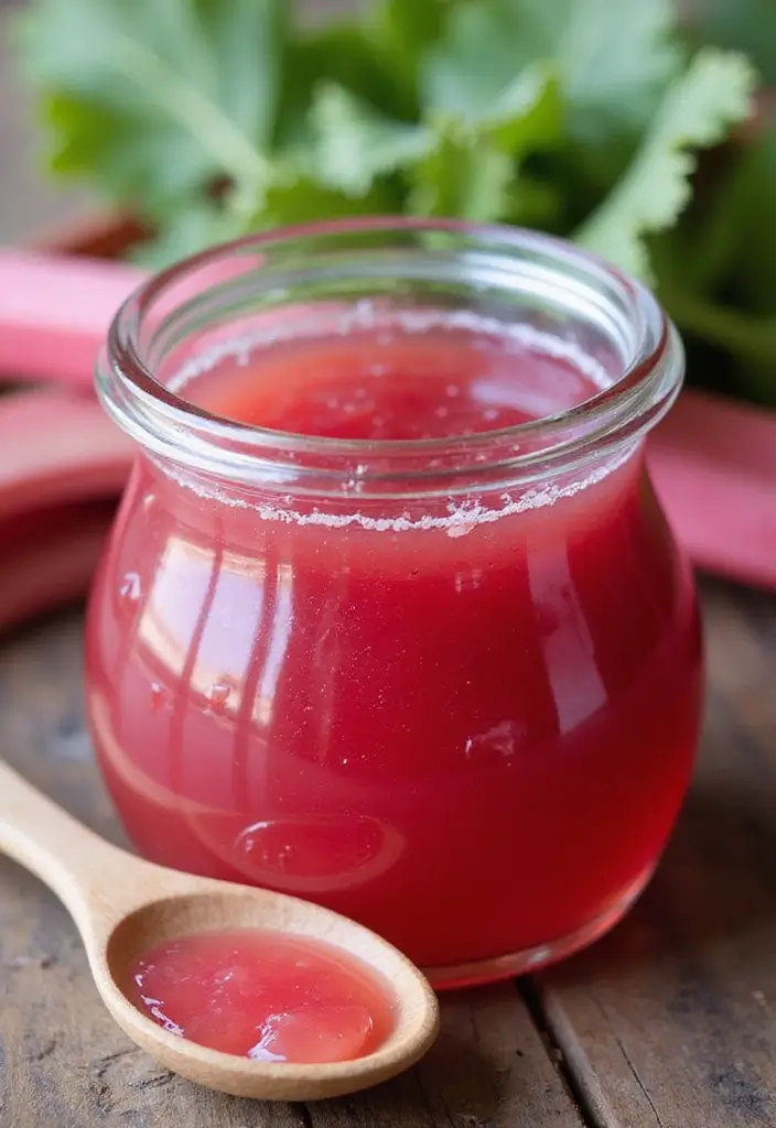 25 Rhubarb Cake Recipes That Celebrate Spring Flavors - 22. Rhubarb Jelly