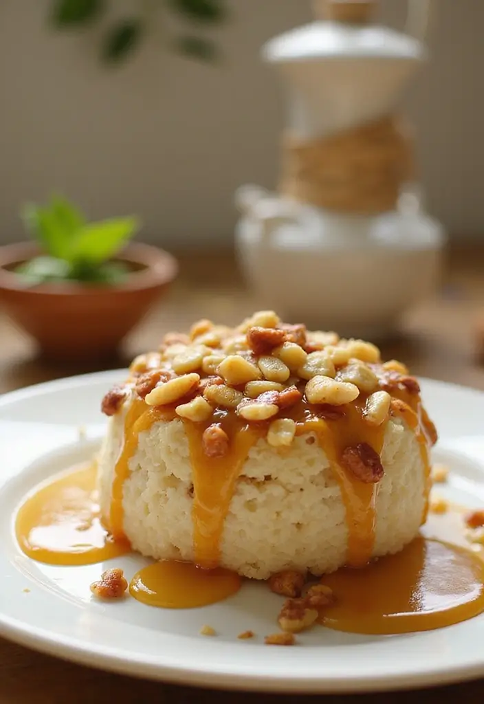 25 Rice Cake Recipes That Go Beyond the Ordinary Snack - 22. Honey Nut Rice Cake